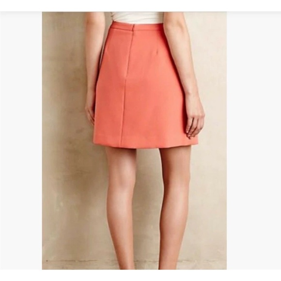 Anthropologie Maeve Mini Skirt Pleated A-Line - Picture 3 of 6